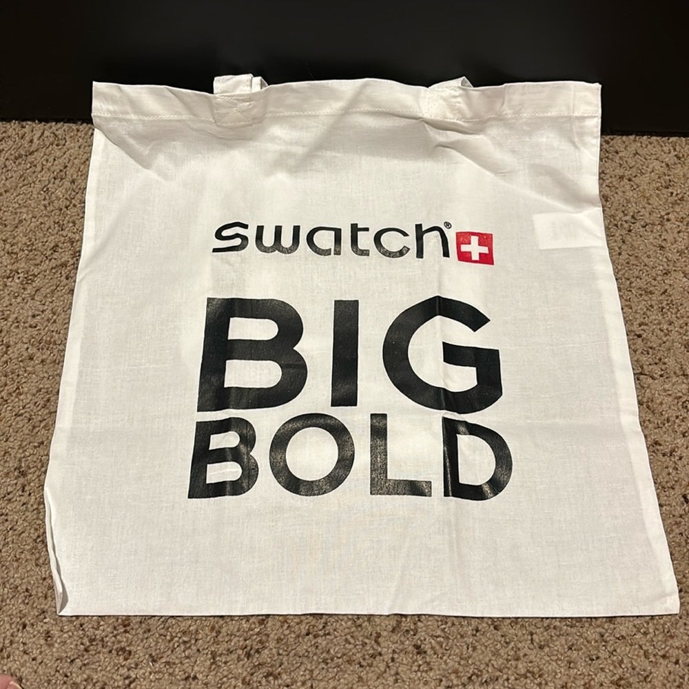 NEW Swatch Big Bold Tote Bag